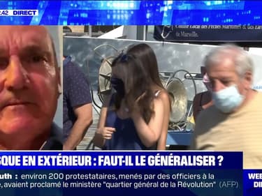 Masque en extérieur: faut-il le généraliser ? - 08/08