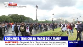 Story 1 : Tensions en marge de la manifestation des soignants - 16/06