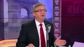 Jean-Luc Mélenchon invité de BFMTV, le 8 avril 2022