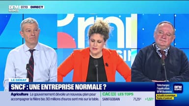 Nicolas Doze face à Jean-Marc Daniel : SNCF, une entreprise normale ? - 29/02