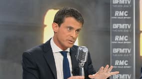 Manuel Valls était l'invité de RMC-BFMTV.