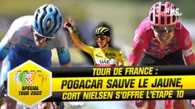 Tour de France : Cort Nielsen s'offre la 10e étape, Pogacar conserve son Maillot jaune