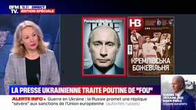Un journal ukrainien qualifie Vladimir Poutine de "fou" en une