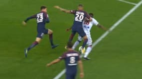 PSG-OL: pas de penalty sur Ndombele