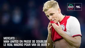 Mercato : Man United en passe de doubler le Real Madrid pour Van de Beek ? 