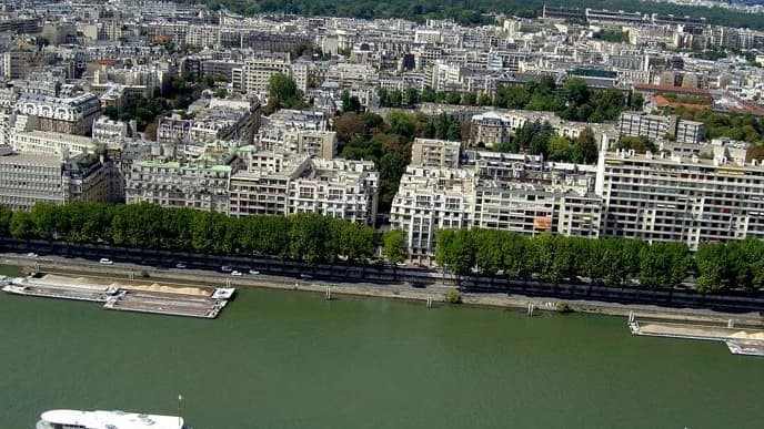Vue du 16e arrondissement de Paris