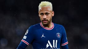 Neymar lors de PSG-Real en Ligue des champions, le 15 février 2022