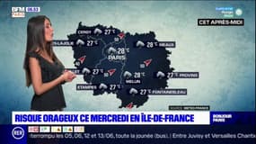 Météo Ile-de-France: risque d'orages pour ce mercredi