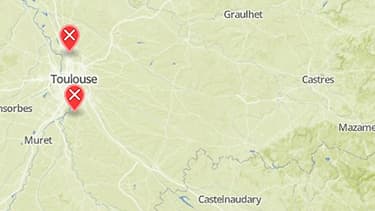 Les deux hommes ont été interpellés à Aucamville, au nord de Toulouse, et Vieille-Toulouse, au sud.
