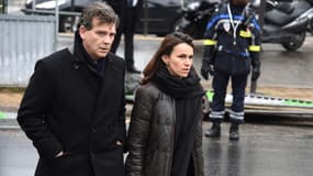 Arnaud Montebourg et Aurélie Filippetti, en France le 15 janvier 2015.