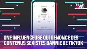 Une influenceuse qui dénonce les contenus sexistes bannie de Tiktok