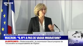 Valérie Pécresse souhaite "stopper l'immigration incontrôlée, sur laquelle le gouvernement a échoué et ne maîtrise plus rien"