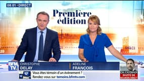 Christophe Delay et Adeline François présentent "Première Edition" chaque matin sur BFMTV