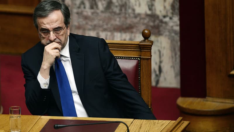 Le Premier ministre grec Antonis Samaras souhaite avancer la date des législatives.