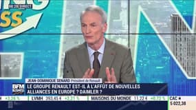 Jean-Dominique Senard promet "une étape supplémentaire dans l'alliance" de Renault avec le groupe Daimler 