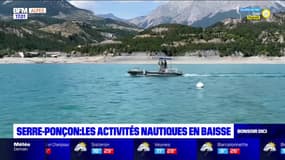 Lac de Serre-Ponçon: les activités nautiques en baisse