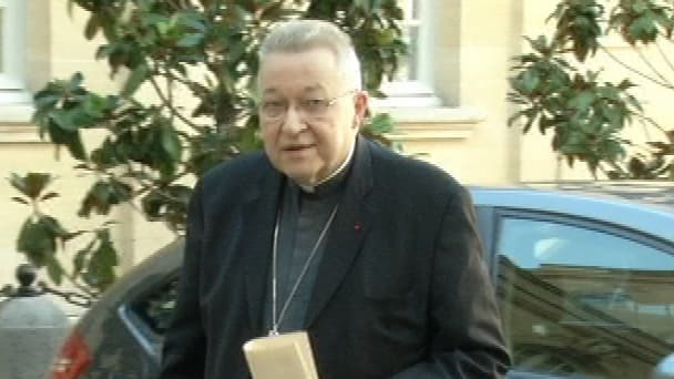 Monseigneur André Vingt-Trois, archevêque de Paris.