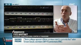 Yves Martinet, président du comité national contre le tabagisme, sur RMC