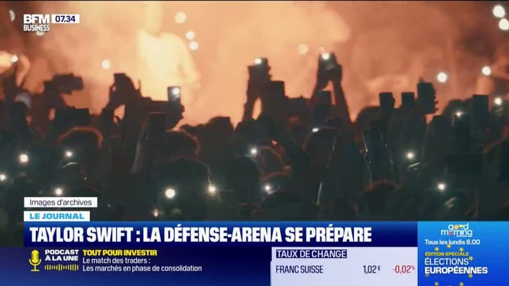 Taylor Swift: La Défense Arena se prépare