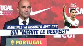 Portugal : Martinez veut discuter avec Ronaldo qui "mérite le respect"