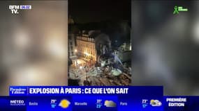 Ce que l'on sait de l'explosion survenue ce mercredi à Paris