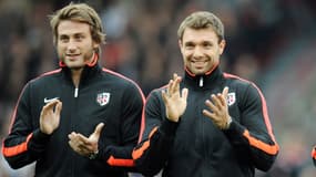 Maxime Médard et Vincent Clerc