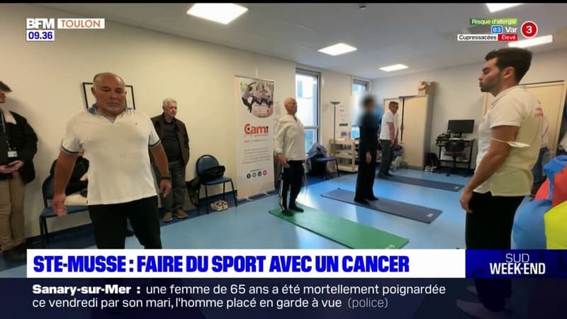 Toulon: des cours de sport pour les patients atteints de cancer à l'hôpital Sainte-Musse