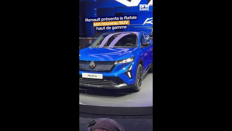 Renault présente le Rafale, son nouveau SUV haut de gamme