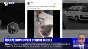 Rouen: les images montrant de l'eau noire dans les robinets sont-elles authentiques?