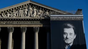 La photo de Johnny Hallyday à La Madeleine à Paris, le 9 décembre 2017