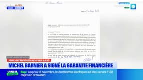 Jeux olympiques d'hiver 2030: Michel Barnier a signé la lettre de garantie financière de l'État 