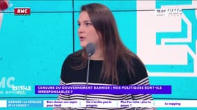 Censure du gouvernement : "Le premier irresponsable, c'est Emmanuel Macron", selon Juliette Briens