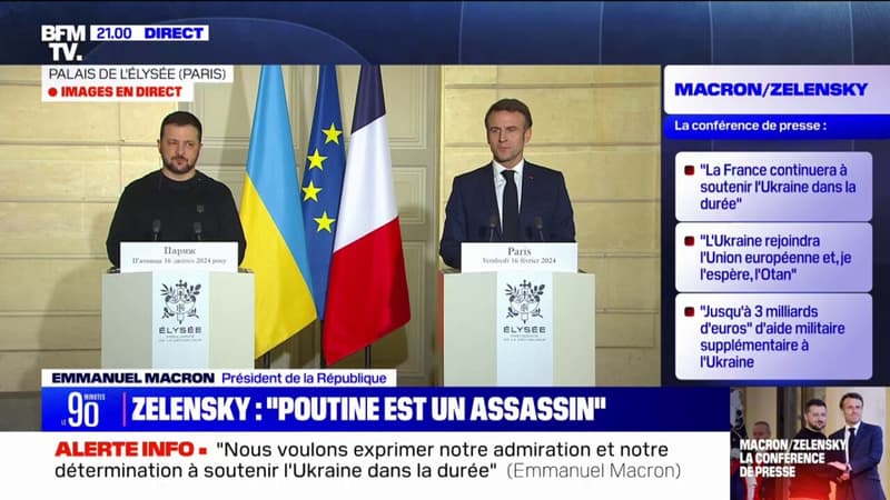 Emmanuel Macron annonce qu'il se rendra en Ukraine 