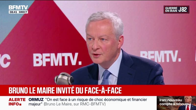 "Si nous voulons décider par nous-mêmes, il faut mener la bataille technologique", estime l'ancien ministre de l'Économie Bruno Le Maire