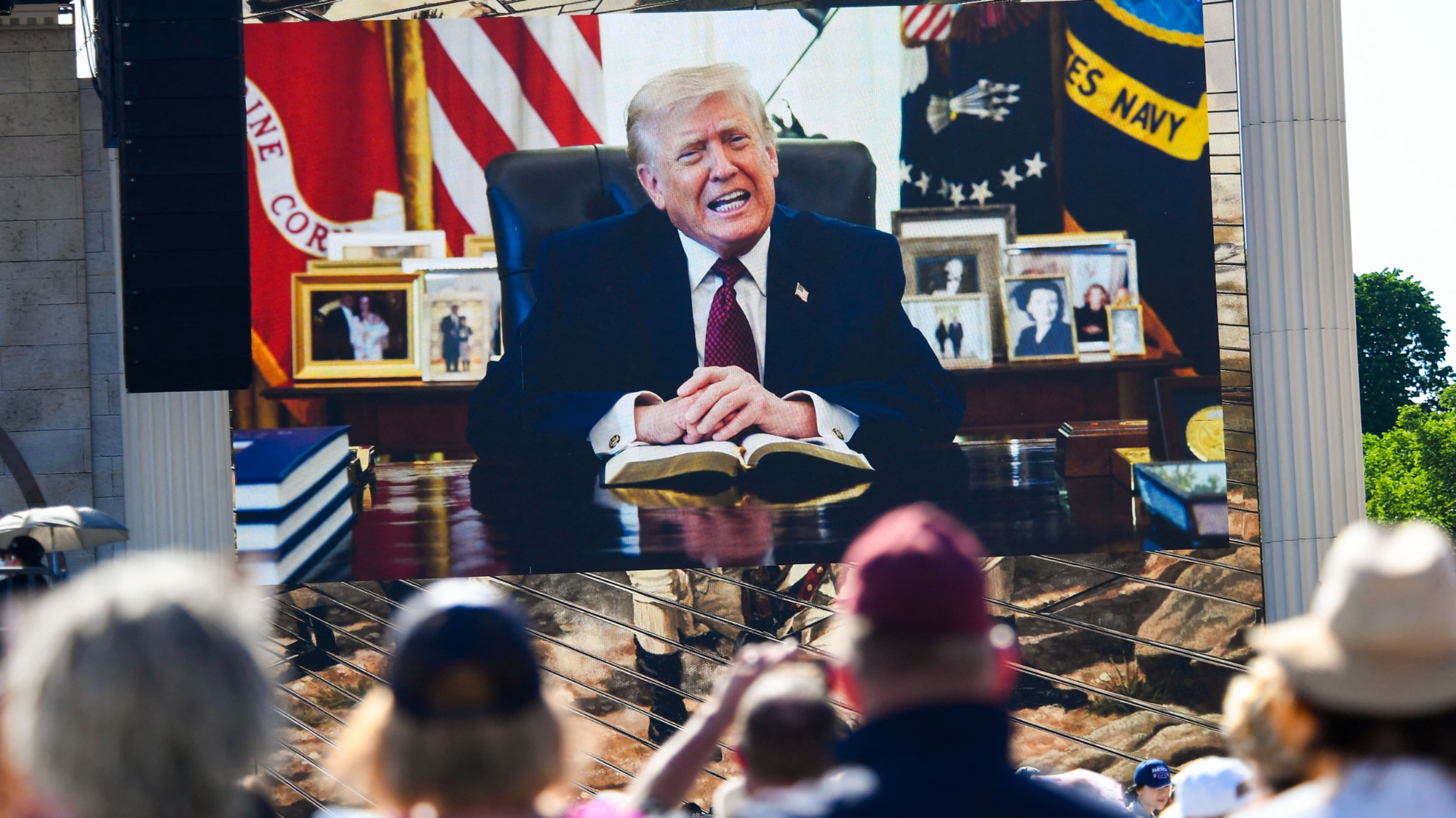 Spiritual Warfare, Historic Moment: Trumpist America Celebrates its Christian Roots during…