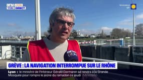 Rhône: la navigation fluviale interrompue pour manifester contre des suppressions de postes
