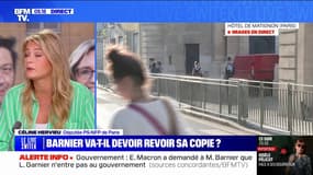 Céline Hervieu (PS), sur le nouveau gouvernement: "Je suis assez fière qu'il n'y ait aucun membre du NFP qui participe à cette mascarade"