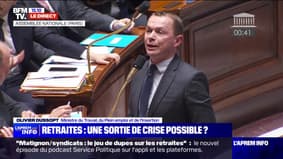 Olivier Dussopt to a PS deputy: "Your mobilization is sterile and vain"