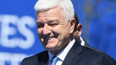 Le Premier ministre monténégrin Dusko Markovic au sommet de l'Otan, le 25 mai 2017.
