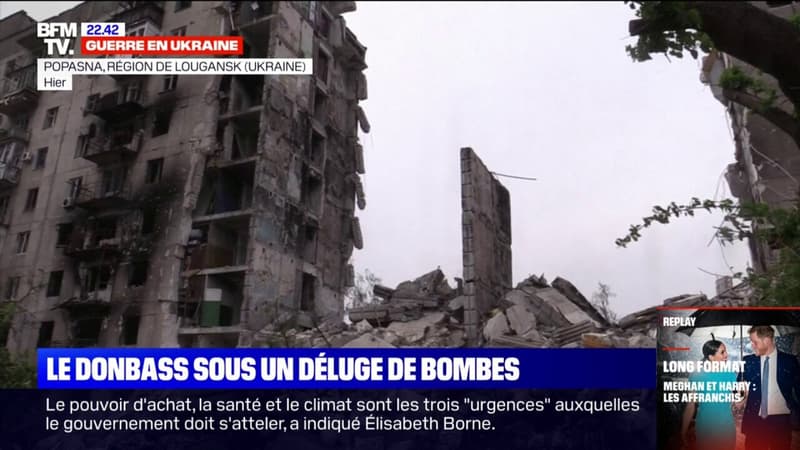 Guerre en Ukraine: le Donbass sous un déluge de bombes