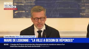 Accident de funiculaire de Lisbonne: "La ville a besoin de réponses" selon le maire de Lisbonne