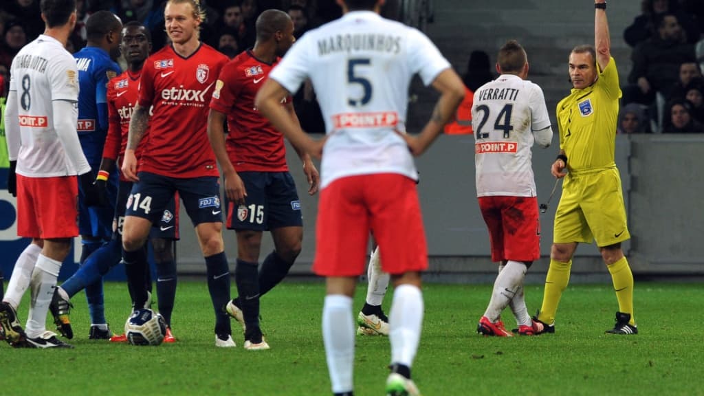 Carton jaune pour Marco Verratti