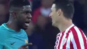 Samuel Umtiti et Aritz Aduriz