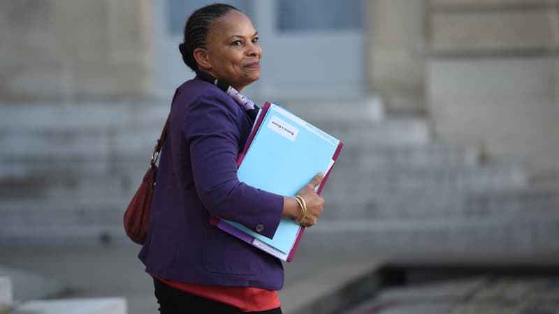 Christiane Taubira, le 23 décembre 2015.