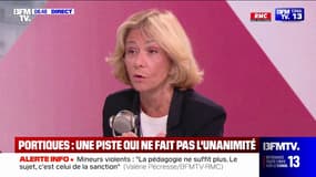 Pour Valérie Pécresse, "les réseaux sociaux sont devenus un lieu qui incite à la violence, un lieu d'enfermement et ça lave le cerveau (aux mineurs)"