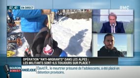 Opération "anti-migrants" dans les Alpes: "Oui, il y a toujours des patrouilles" 