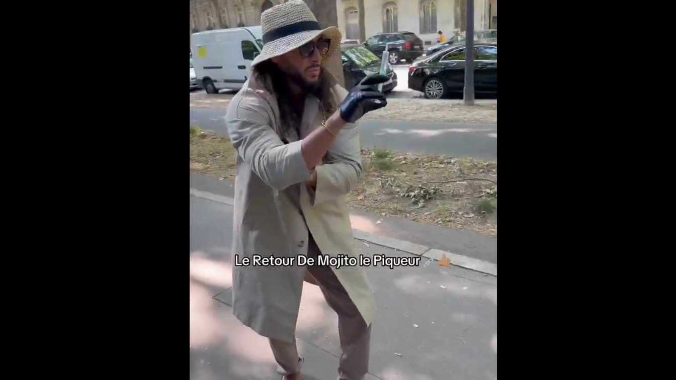 L'INFLUENCEUR AMINE MOJITO CONDAMNÉ À DE LA PRISON FERME APRÈS AVOIR PIQUÉ DES PASSANTS AVEC UNE SERINGUE EN JUIN DERNIER