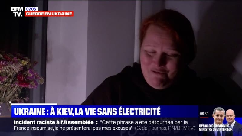 Ukraine: à Kiev, la vie sans électricité