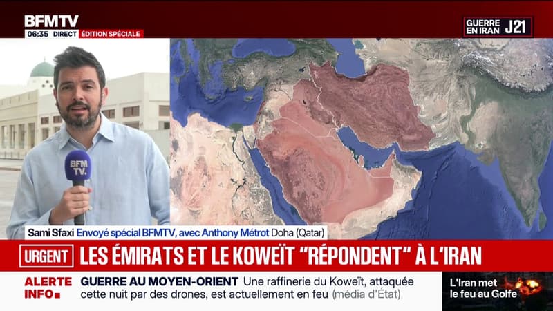 Guerre au Moyen-Orient: les Émirats arabes unis et le Koweït ont indiqué répondre à l'Iran par des attaques de missiles