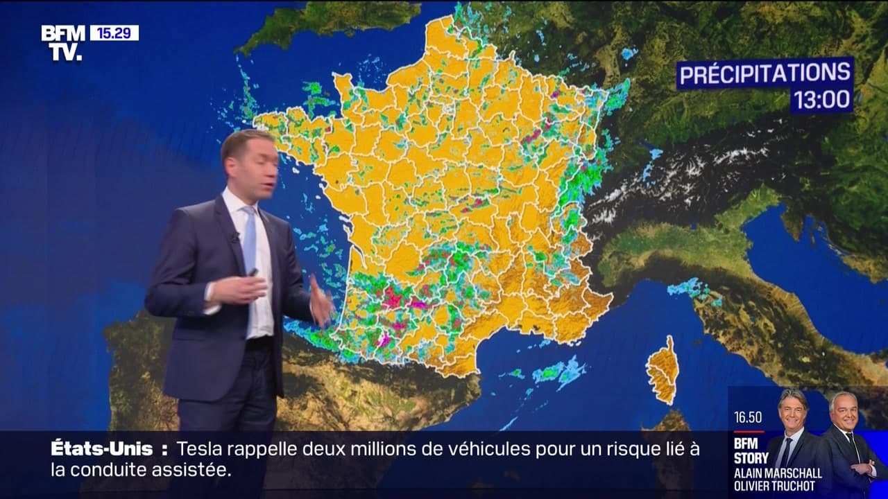 La météo pour ce jeudi 14 décembre 2023